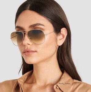 Ray-Ban (Store Display) Aviator Gradient Brown RB3025
